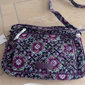 Vera Bradley purse purple and blue handbag nwt